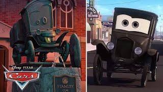Mater Time Travels to Meet Stanley! | Pixar Cars