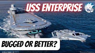 USS Enterprise-D, Tier 8 premium CV and a better Enterprise? in World of Warships Wows Blitz