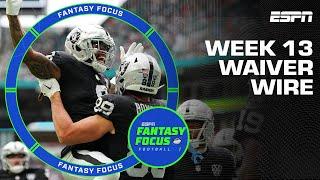 Week 13 Must-Starts + Waiver Wire | Fantasy Focus 