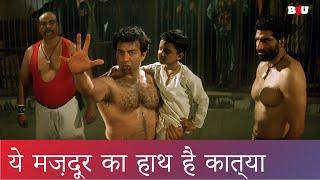 सनी देओल के घातक एक्शन जो आप बार बार देखना चाहोगे | Ghatak | Sunny Deol | Amrish Puri