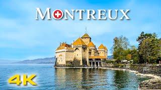 Montreux Switzerland 4K  Most beautiful Swiss holiday town!