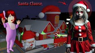 Santa Clause Girl Haunted  | SAKURA School Simulator Horror Drama 