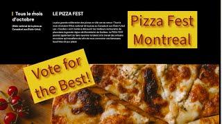 Pizza Fest Montreal:  Fun Things to do in October 2024