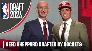 The Houston Rockets select Reed Sheppard with the No. 3 pick in the 2024 NBA Draft | NBA on ESPN