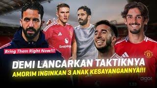 Bawa 3 Anak Kesayangan !! Ruben Amorim Beri Syarat MU & INEOS Agar Tebus Gyokares, Trincao & Inacio