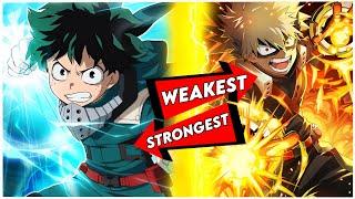 MHA Class 1-A Ranked From Weakest to Strongest!