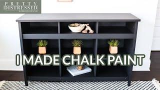 How To Make Chalk Paint - Simple & Easy