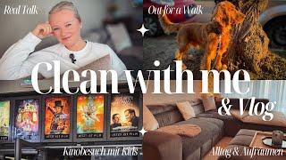 CLEAN WITH ME & VLOG  | One Day with me ‍️| Kinobesuch mit Kids 