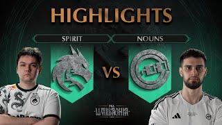 Team Spirit vs nouns - HIGHLIGHTS - PGL Wallachia S1 l DOTA2