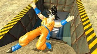 Dragon Ball Goku Ragdolls Jumps & Falls (GMOD) Episode 525