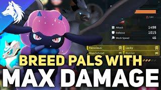 Breeding The STRONGEST Pal With 4 Highest ATTACK TRAITS (1500+ DAMAGE)