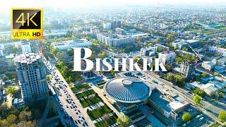 Bishkek, Kyrgyzstan  in 4K ULTRA HD 60FPS Video by Drone