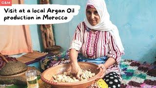 Morocco Argan Oil Production With Locals