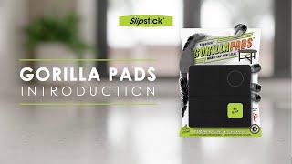 STOP FURNITURE MOVING & SLIDING ON HARD FLOOR SURFACES: Gorilla Gripper Pads Protect Floors 4" 100mm