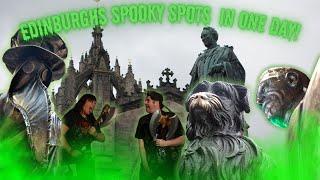 Edinburgh In ONE Day! We Checked Out Some Of Edinburghs SPOOKIEST Spots For Our MiniMoon!