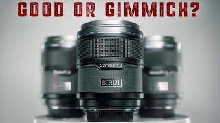 My HONEST Review of the Sirui Sniper f1.2 Auto Focus Lenses