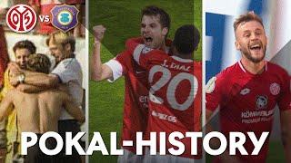  Pokal-History : 1. FSV Mainz 05 vs. Erzgebirge Aue | DFB-Pokal | #05ERtv