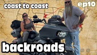 Backroads of America on 2 wheels | Maryland to California | 11,000 mile motorcycle ride | Open Road