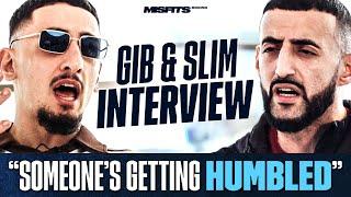 Gib vs Slim: Someone HAS to lose here! | Joint Interview | Qatar Supercard | Misfits Boxing