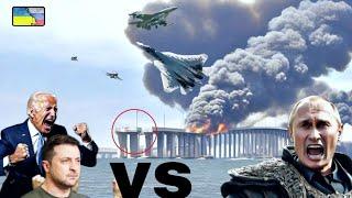 1 minute ago, a Russian Yak-141 fighter jet dropped 10 tons of bombs on the Crimean bridge, Arma3