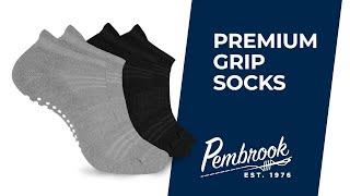 Grip Socks for Women and Men | Non Slip and Non Skid Hospital Socks | Pembrook