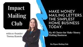 The Simplest Home Business- Make Money Mailing Flyers and Postcards