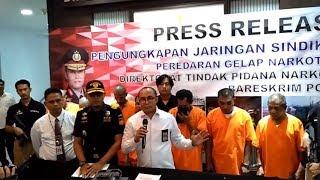 Bareskrim Ungkap Penyelundupan Sabu 38 Kg Jaringan Aceh-Malaysia