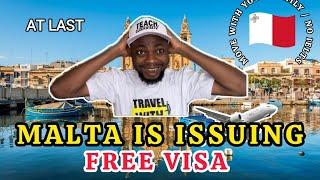 Move To Malta Via This Route: Malta Free Work Visa