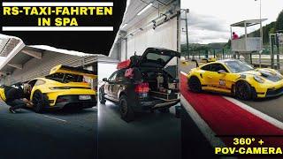 GT3 RS Aktion in SPA ! | WIR NEHMEN EUCH WIEDER MIT ÜBER DIE RENNSTRECKE |  COMMUNITY-TAXI-FAHRTEN 