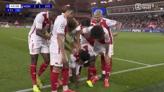 Breel Embolo Goal,Monaco vs Crvena zvezda(5-1) All Goals and Extended Highlights