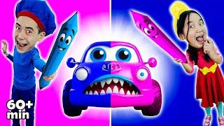 Pink & Blue Colors Song | Which Color Is Your Favorite? | Tutti Frutti Nursery Rhymes & Kids Songs