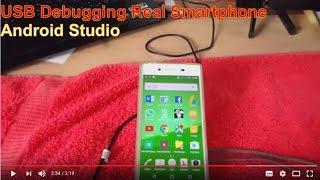 Android Studio #17: Start Android USB Debugging on Real Smartphone with USB Cable