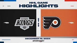 NHL Highlights | Kings vs. Flyers - December 19, 2024