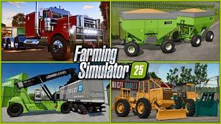 Farm Sim News - TLX Phoenix, Container Crane, Parker Wagons, & More! - Farming Simulator 25