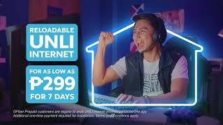 Unli-Gaming? Kaya Mo Now! | GFiber Prepaid Unlimited Internet