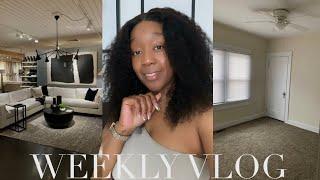 WEEKLY VLOG! NEW HOME TOUR | DECORATE WITH ME | NEW HOME FURNITURE DESIGN IDEAS | HOME UPDATES+more!