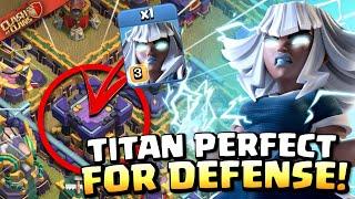 DEFENSIVE Electro Titan STOPS the Strongest TH15 ATTACKS! Clash of Clans
