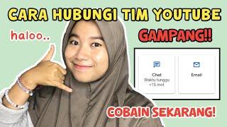 4 CARA MENGHUBUNGI TIM YOUTUBE!! *Gampang! #CaraRifa || Ririfajrh