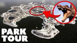  Ice Island: Full Winter Park Tour In Jurassic World Evolution 2