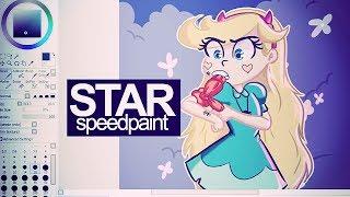 Star Butterfly [SPEEDPAINT]