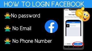 New!! How to Login Facebook without Email and Phone number { UPDATED METHOD } 2024