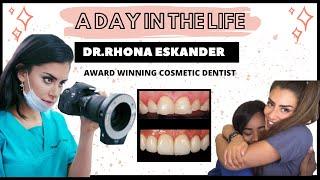 A DAY IN THE LIFE OF A DENTIST |  Dr.Rhona Eskander Cosmetic Dentist at Chelsea Dental Clinic