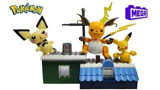 MEGA Construx Pokemon Pikachu Evolution set - LEGO Pokemon Speed Build