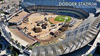 Dodger Stadium $100 Million Renovation Demolition Update