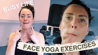 Face Yoga Exercises For When You Have A Busy Life