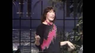 Lily Tomlin on David Letterman Silver Boots