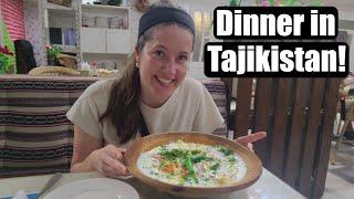 traditional qurutob in Tajikistan | q&a of Samarkand to Panjakent border crossing