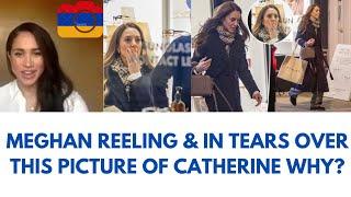 MEGHAN IN TEARS OVER THIS PICTURE OF CATHERINE WHY? LATEST #katemiddleton #meghan #meghanmarkle