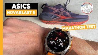 ASICS Novablast 5 Marathon Test: Is this your 4-hour marathon shoe?