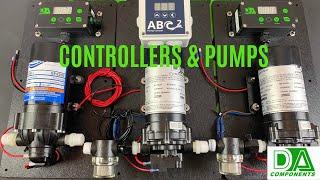 Controllers & Pumps for Water Fed Pole Window Cleaning